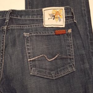 7 For All for man kind ladies jeans sz 29 (9/10)